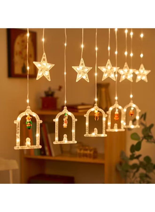 أضواء سلسلة LED تعمل بمنفذ USB، 8 أوضاع إضاءة، للأعياد الإسلامية - Image 1